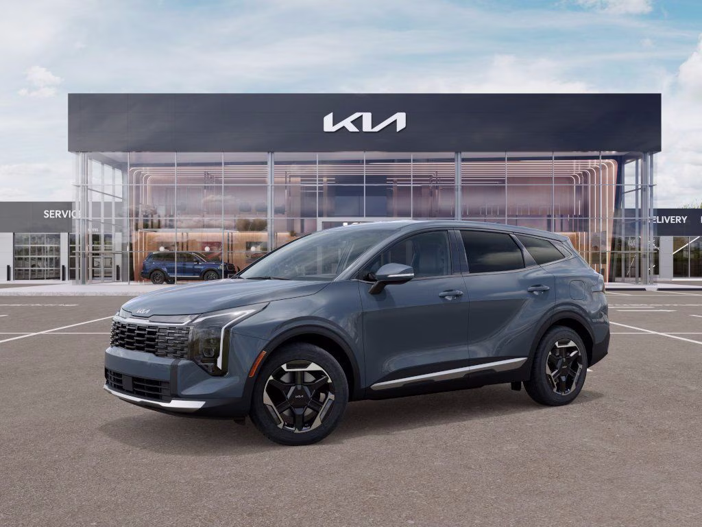 2026 Heritage Blue Kia Sportage Hybrid S AWD SUV