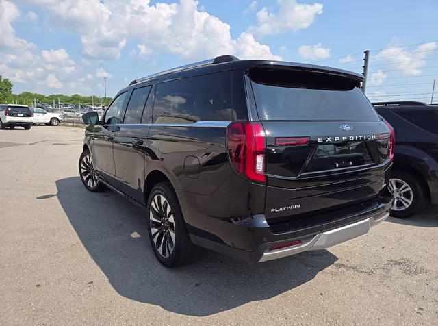 2025 Agate Black Metallic Ford Expedition Max Platinum 4X4 SUV