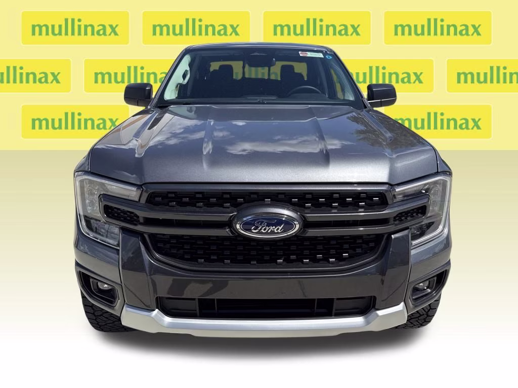2025 Carbonized Gray Metallic Ford Ranger XLT DSI LEVELED & RIMS 4X4 Truck