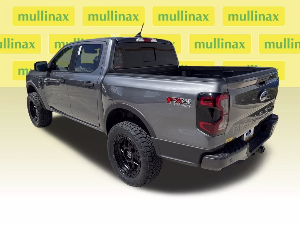 2025 Carbonized Gray Metallic Ford Ranger XLT DSI LEVELED & RIMS 4X4 Truck
