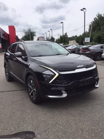 2023 Fusion Black Kia Sportage Hybrid EX AWD SUV
