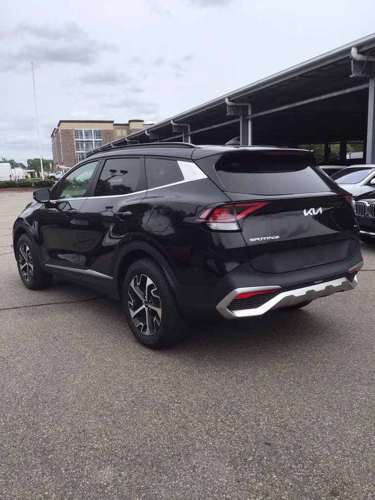 2023 Fusion Black Kia Sportage Hybrid EX AWD SUV