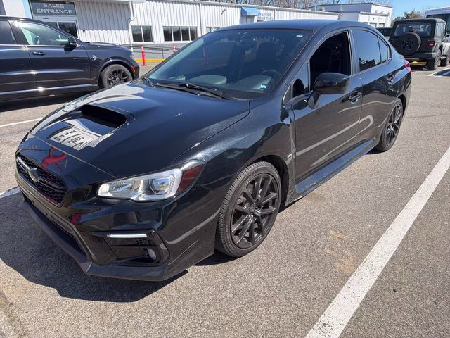 2021 Crystal Black Silica Subaru WRX Premium AWD Sedan