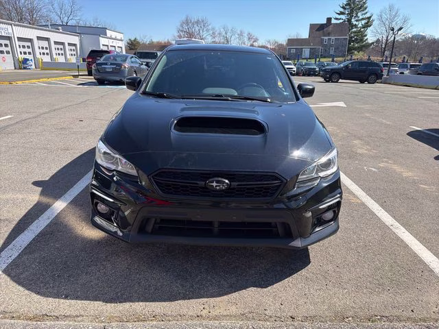 2021 Crystal Black Silica Subaru WRX Premium AWD Sedan