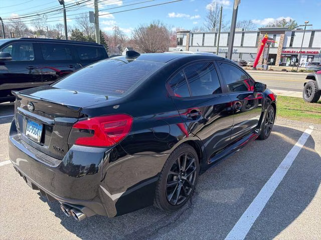 2021 Crystal Black Silica Subaru WRX Premium AWD Sedan