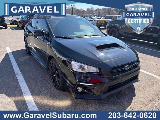 2021 Crystal Black Silica Subaru WRX Premium AWD Sedan