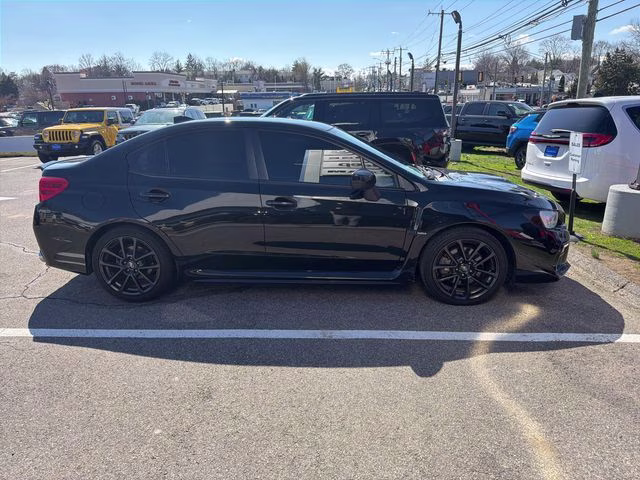 2021 Crystal Black Silica Subaru WRX Premium AWD Sedan