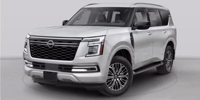 2026 Aspen White/Super Black Nissan Armada PRO-4X 4X4 SUV