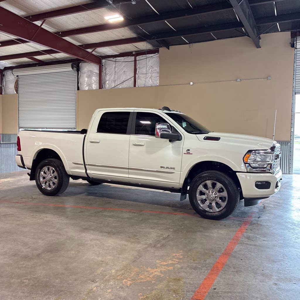2023 Pearl White Ram 2500 Limited 4X4 Truck