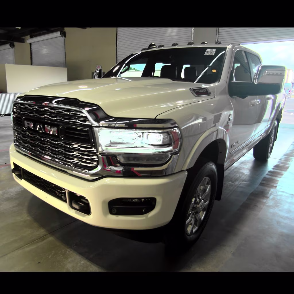 2023 Pearl White Ram 2500 Limited 4X4 Truck