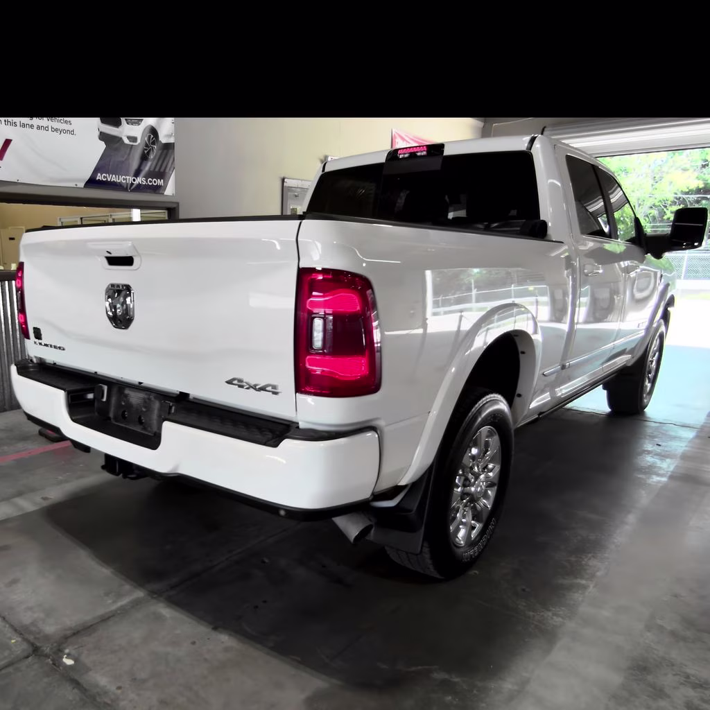 2023 Pearl White Ram 2500 Limited 4X4 Truck