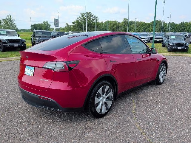 2023 Red Multi-Coat Tesla Model Y Long Range AWD SUV