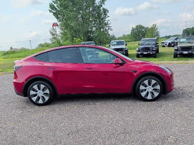 2023 Red Multi-Coat Tesla Model Y Long Range AWD SUV