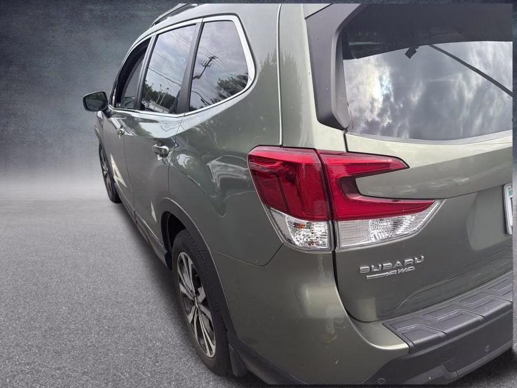 2021 Jasper Green Metallic Subaru Forester Limited AWD SUV