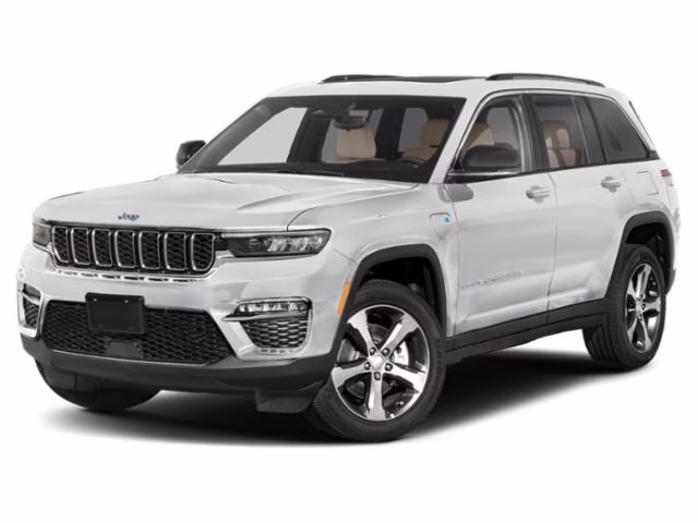 2023 Bright White Clearcoat Jeep Grand Cherokee 4xe 4X4 SUV