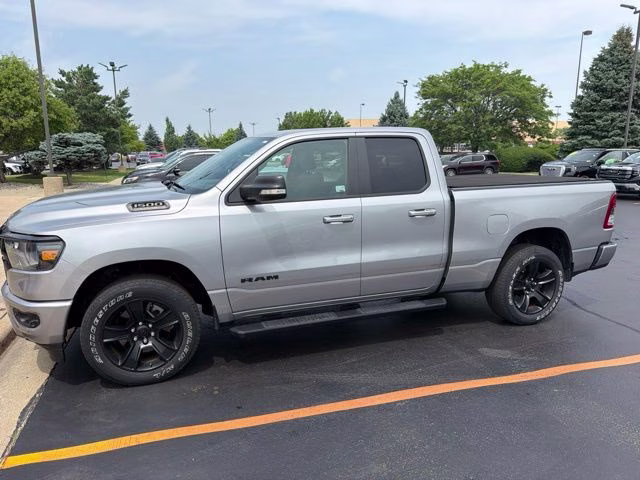 2022 Billet Silver Metallic Clearcoat Ram 1500 Big Horn/Lone Star 4X4 Truck