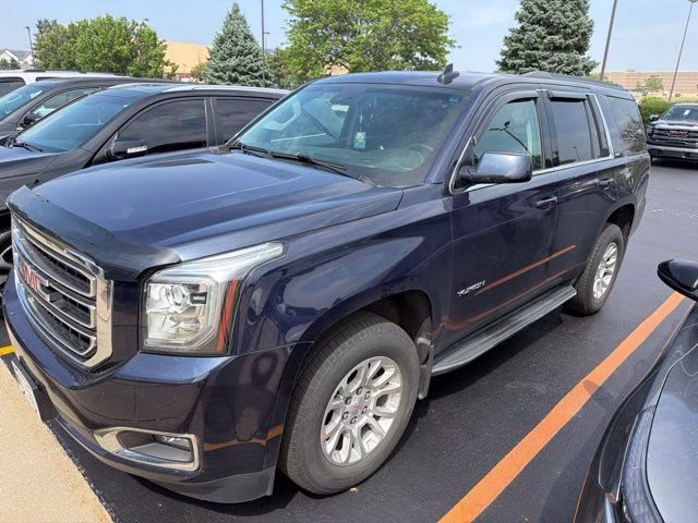 2018 Dark Sapphire Blue Metallic GMC Yukon SLT 4X4 SUV