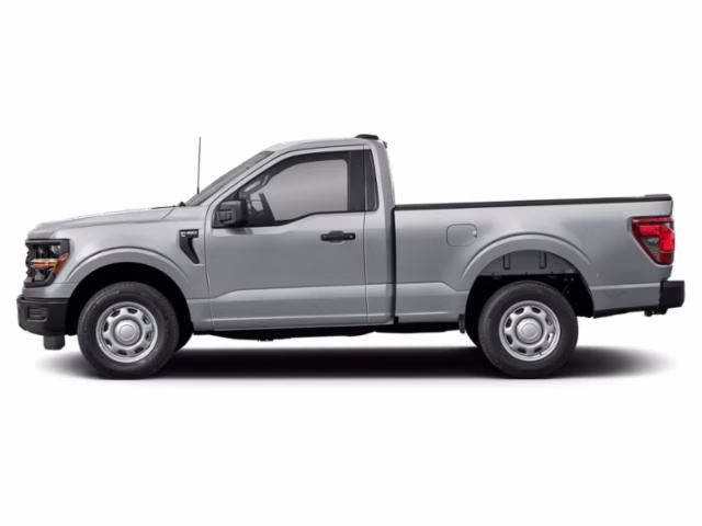 2026 Iconic Silver Metallic Ford F-150 XL Regular Cab Pickup 4X4 Truck
