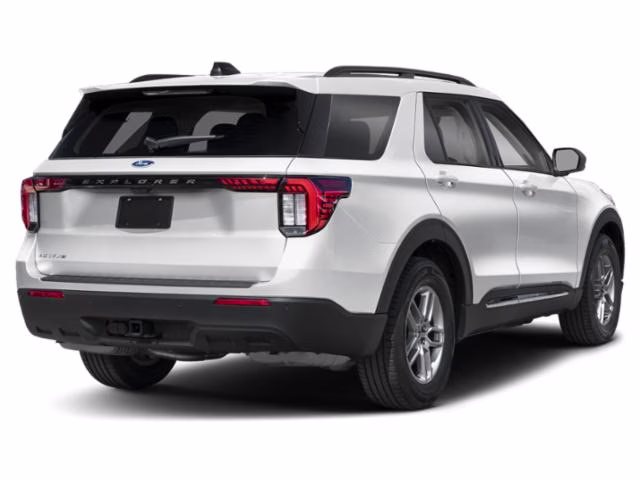 2026 Space White Metallic Ford Explorer Active RWD SUV