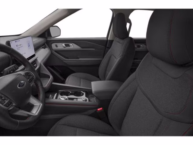 2026 Star White Metallic Tri-Coat Ford Explorer Active RWD SUV