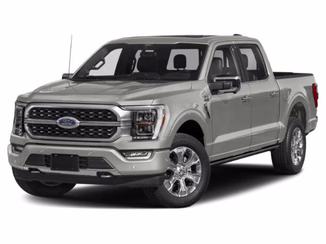 2021 White Ford F-150 Platinum 4X4 Truck