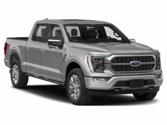 2021 White Ford F-150 Platinum 4X4 Truck