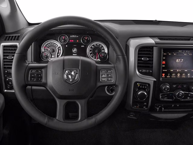 2017 Granite Crystal Metallic Clearcoat Ram 1500 Big Horn RWD Truck