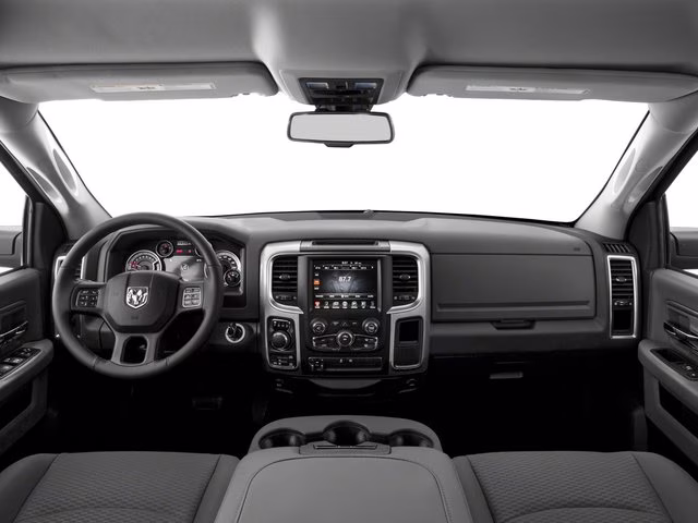 2017 Granite Crystal Metallic Clearcoat Ram 1500 Big Horn RWD Truck
