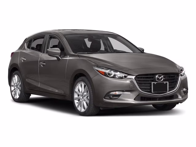 2017 Snowflake White Pearl Mica Mazda Mazda3 5-Door Grand Touring FWD Hatchback