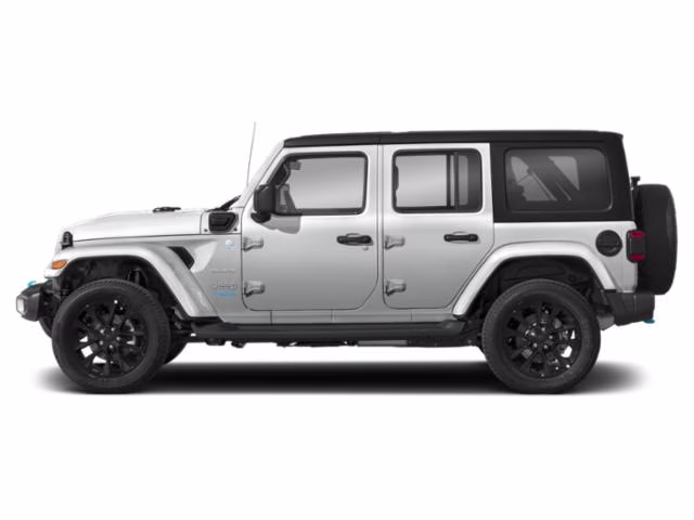 2023 Bright White Clearcoat Jeep Wrangler Rubicon 20th Anniversary Edition 4xe 4X4 SUV