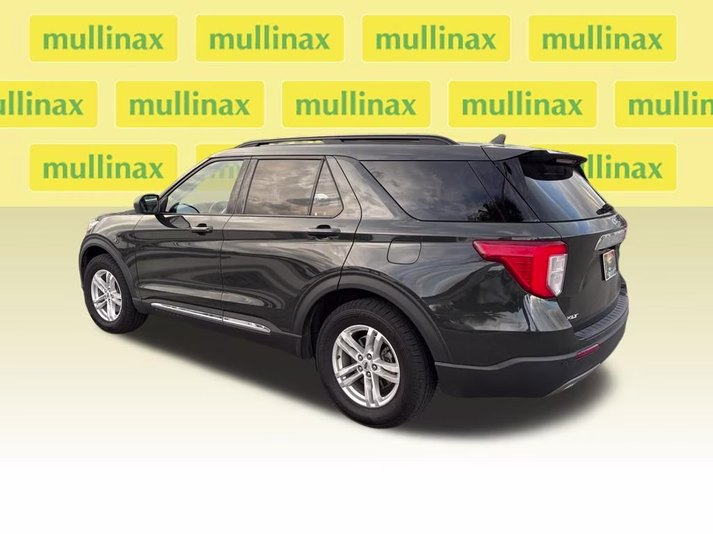 2022 Forged Green Metallic Ford Explorer XLT RWD SUV