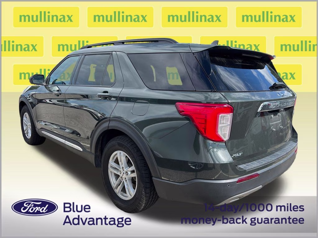 2022 Forged Green Metallic Ford Explorer XLT RWD SUV