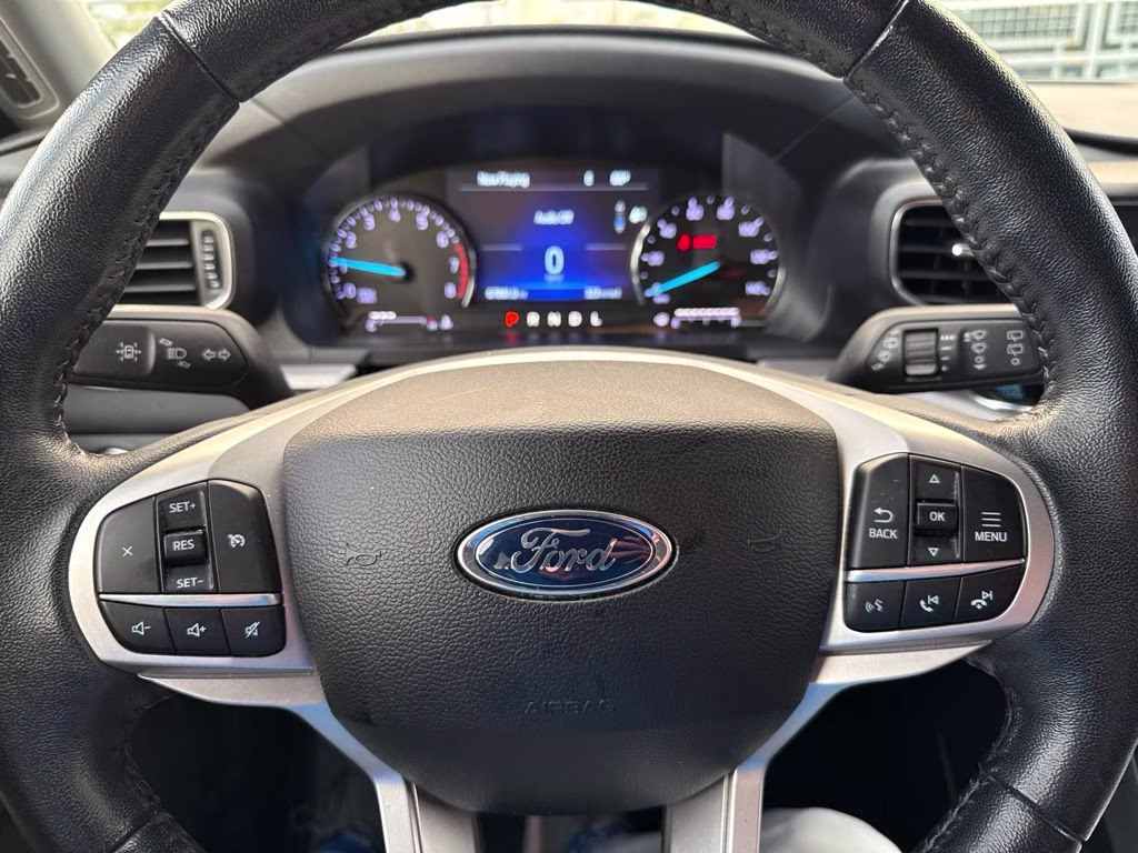 2022 Forged Green Metallic Ford Explorer XLT RWD SUV