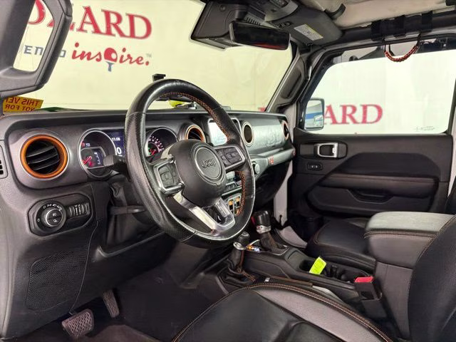 2020 Bright White Clearcoat Jeep Gladiator Mojave 4X4 Truck