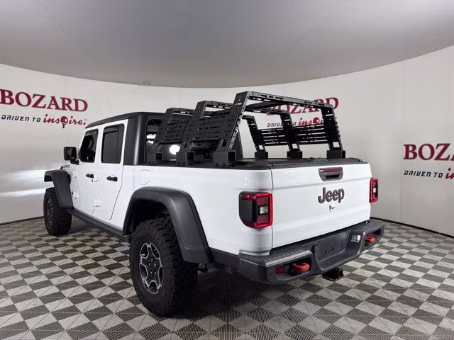 2020 Bright White Clearcoat Jeep Gladiator Mojave 4X4 Truck