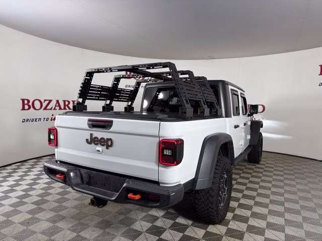 2020 Bright White Clearcoat Jeep Gladiator Mojave 4X4 Truck