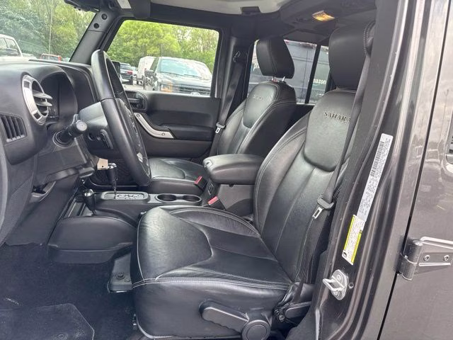 2017 Granite Crystal Metallic Clearcoat Jeep Wrangler Unlimited Sahara 4X4 SUV