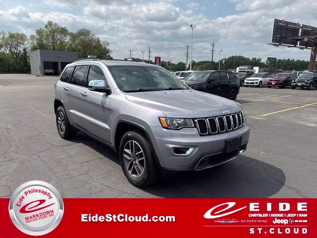 2021 Billet Silver Metallic Clearcoat Jeep Grand Cherokee Limited 4X4 SUV
