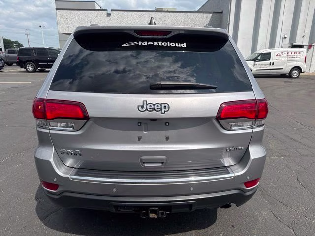 2021 Billet Silver Metallic Clearcoat Jeep Grand Cherokee Limited 4X4 SUV