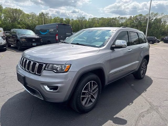 2021 Billet Silver Metallic Clearcoat Jeep Grand Cherokee Limited 4X4 SUV