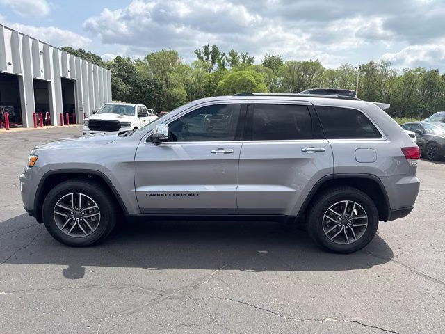 2021 Billet Silver Metallic Clearcoat Jeep Grand Cherokee Limited 4X4 SUV