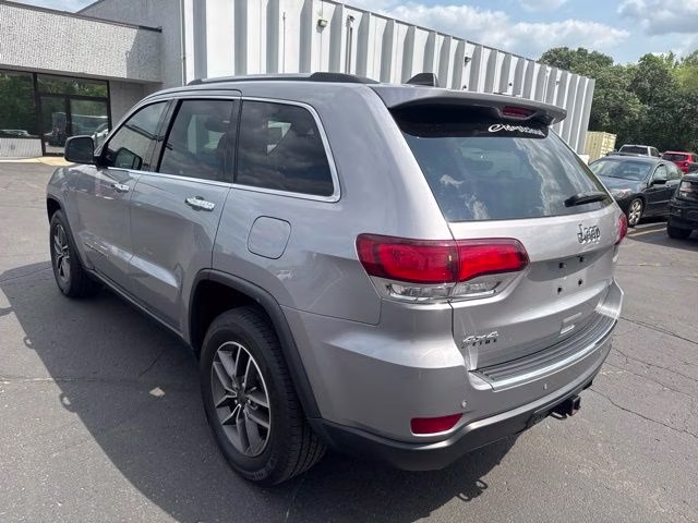 2021 Billet Silver Metallic Clearcoat Jeep Grand Cherokee Limited 4X4 SUV