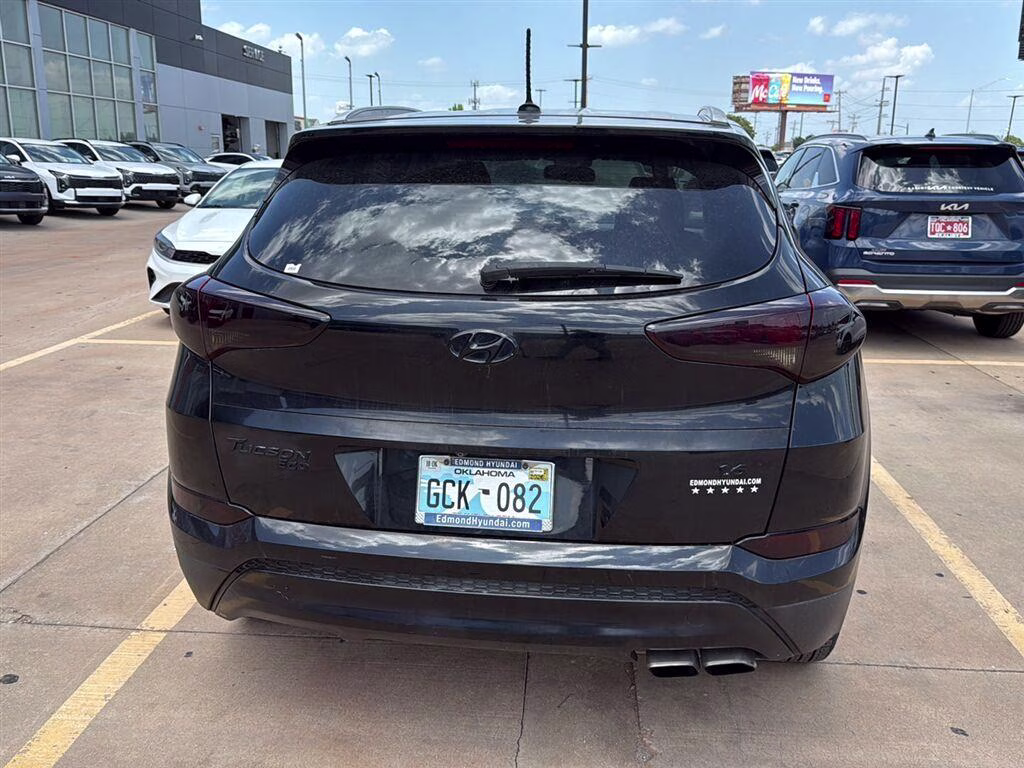 2017 Black Noir Pearl Hyundai Tucson Eco FWD SUV