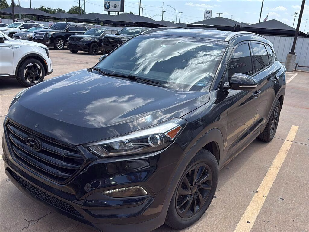 2017 Black Noir Pearl Hyundai Tucson Eco FWD SUV