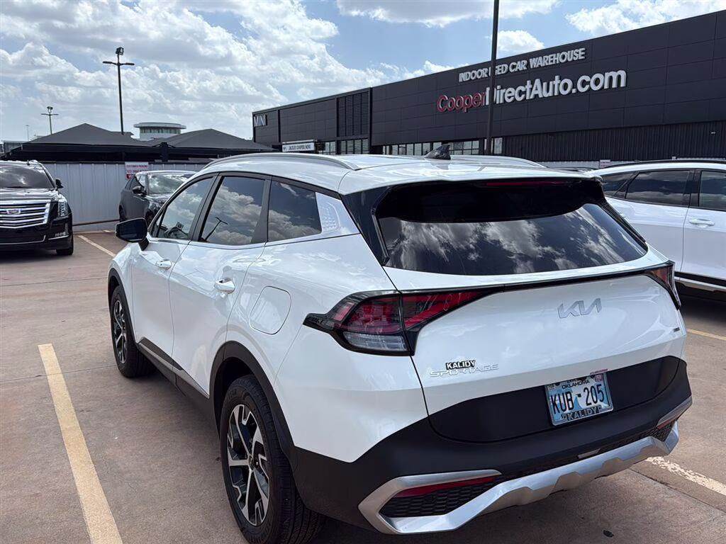 2025 Snow White Pearl Kia Sportage Hybrid EX AWD SUV