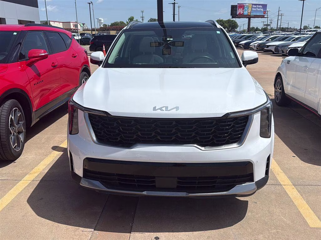 2025 Glacial White Pearl Kia Sorento S FWD SUV