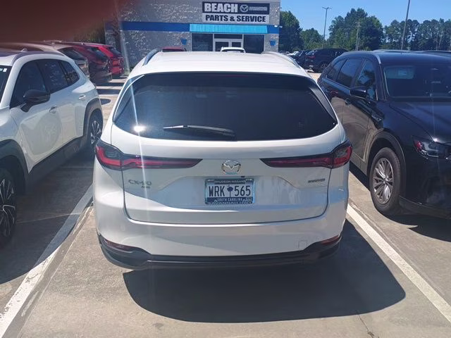 2024 Rhodium White Premium Mazda CX-90 PHEV Preferred AWD SUV