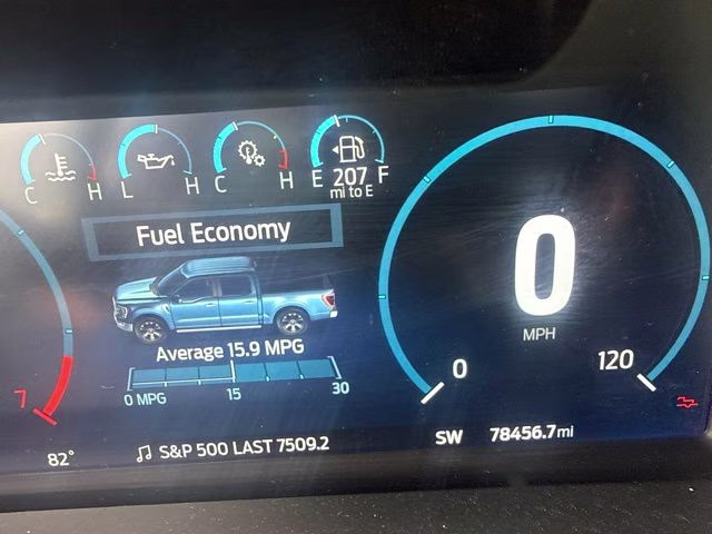 2023 Carbonized Gray Metallic Ford F-150 Platinum 4X4 Truck