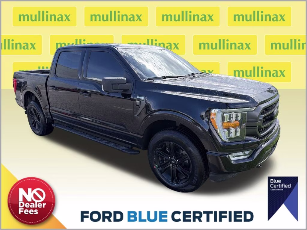 2022 Agate Black Metallic Ford F-150 XLT 4X4 Truck