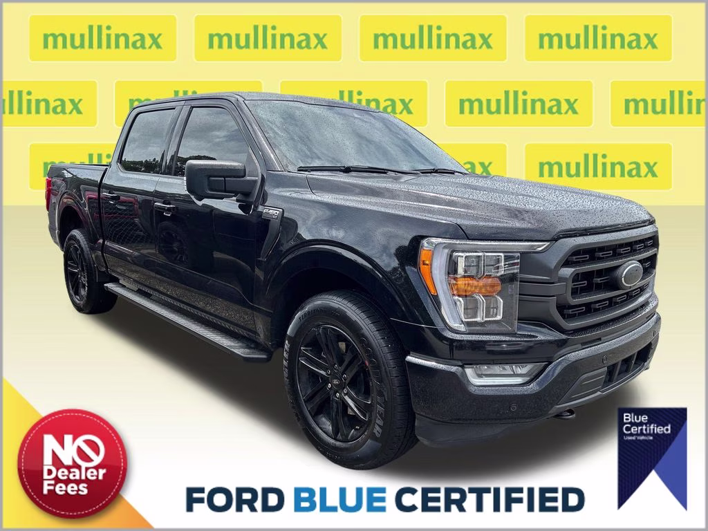 2022 Agate Black Metallic Ford F-150 XLT 4X4 Truck